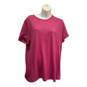 Mizuno rose pink Short Sleeve Tee. Size XL